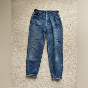 Vintage Lee baggy cinch waist jeans